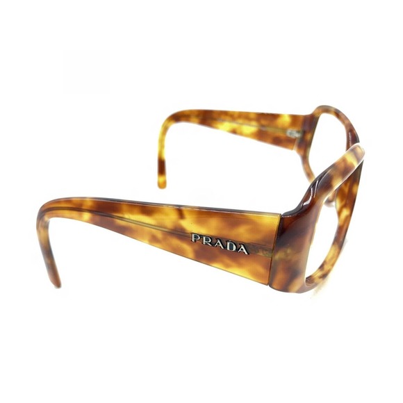 Prada SPR 12H 4BW-6S1 Tortoise Brown Sunglasses Frames 56-18 130 Italy Designer - Picture 4 of 12